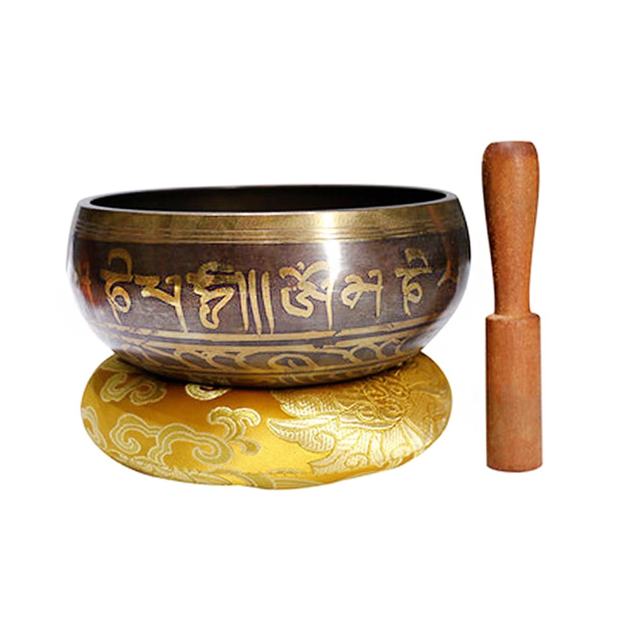 No8 チベット産 29cmチベタン 菩提樹 シンギングボウル